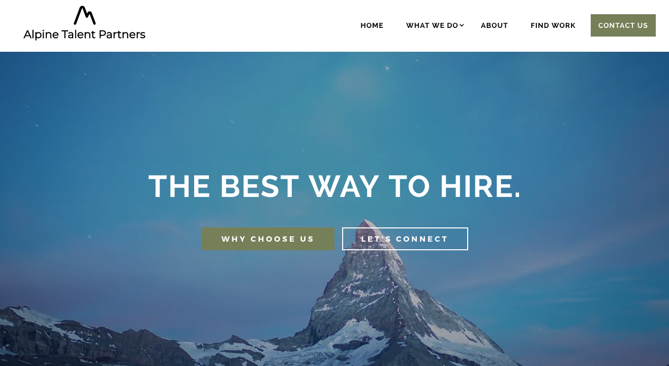 Alpine Recruiting Company The Best Way To Hire
